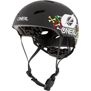 O'NEAL Oneal Dirt Lid Skulls Casque de vélo pour les jeunes, noir-blanc, taille L pas cher