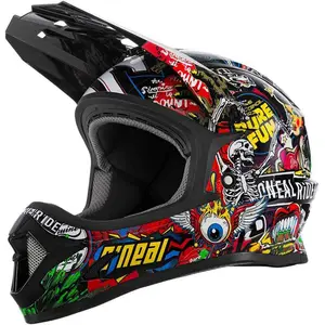 Comparateur de prix : Casque vélo intégral enfant O'Neal Sonus Crank multicolore brillant-