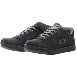 O'NEAL Paire de chaussures vtt o neal pinned pro flat pedal v 22 noir gris pas cher