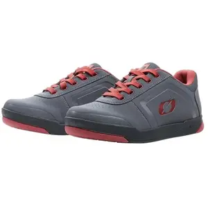 Comparateur de prix : Oneal Pinned Flat Pedal V.22 chaussures, gris-rouge, taille 43 pour Hommes