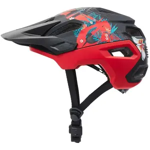 Comparateur de prix : Casque vélo O'Neal Trailfinder Rio V.22 multicolore/rouge/noir- S/M