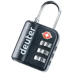 deuter TSA Pad Lock - Cadenas Black Taille unique