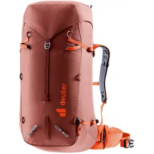 deuter Guide 44 + 8 - Sac à dos alpinisme homme Redwood / Papaya 44 + 8 L pas cher