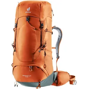Deuter - Sac à dos de trekking - Aircontact Lite 50+10 Chestnut/Teal - Orange pas cher