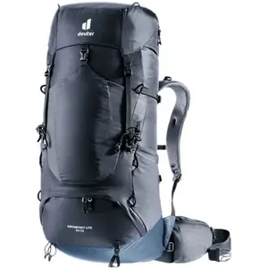 Deuter - Sac à dos de trekking - Aircontact Lite 50+10 Black Marine - Noir pas cher