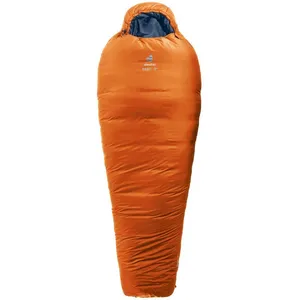 deuter Orbit-5° EL Sac de Couchage Zip Left, Chestnut-Ink, Extra Long pas cher