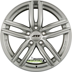 ATS Antares argent polaire 7x17 ET43 - LK5/112 ML57.1 Jante alu