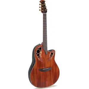 Comparateur de prix : Ovation Celebrity Elite Plus Mid Cutaway Figured Koa