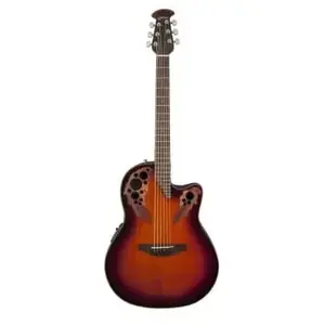 Comparateur de prix : Ovation Celebrity Elite Mid Cutaway Sunburst