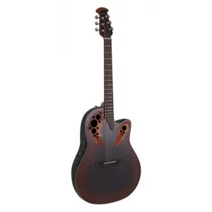 Comparateur de prix : Ovation Celebrity Elite Ce44rrbg Mid Cutaway Reverse Red Burst