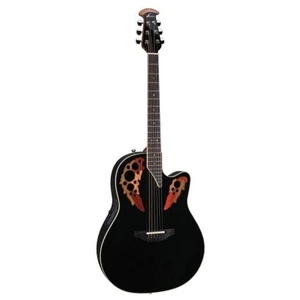 Comparateur de prix : Ovation Standard Elite Deep Contour Cutaway Noir