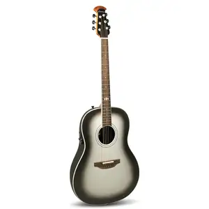 Comparateur de prix : Ovation Pro Series Ultra Mid-Depth Non-Cutaway Silver Shadow