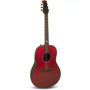 Comparateur de prix : Ovation Pro Series Ultra 1516VRM-G Vampira Red guitare électro-acousti...