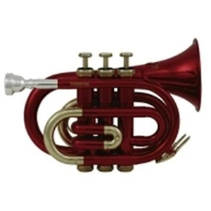 Comparateur de prix : Roy Benson Student Series Trompette de poche Sib PT-101R laquée rouge