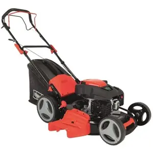 Comparateur de prix : Scheppach Tondeuse thermique autotractée 4 en 1 - 53 cm de coupe MS225...