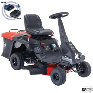 Comparateur de prix : Scheppach - Tracteur tondeuse a essence demarrage electrique 224cc 61c...