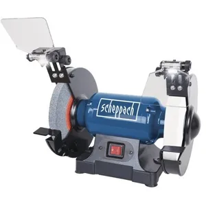 Scheppach Touret à meuler avec led SM200L - 230/240V 500W 200mm - 5903109901 pas cher