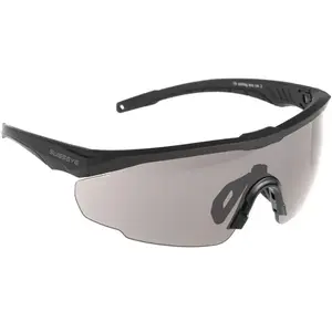 Swiss Eye Stroke Blackhawk Lunettes de sécurité avec verres interchangeables (Noir) pas cher