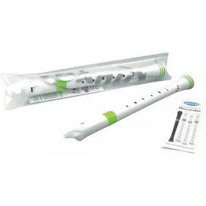 Nuvo - Flûte à Bec Soprano blanche et verte