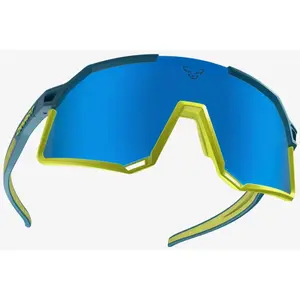 Lunettes Dynafit Trail Evo bleu jaune avec verres Divel Evo Cat 3 bleu