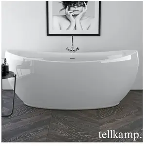 Tellkamp Spirit Baignoire ovale en îlot, 0100-283-00-A/CR,Vendu parreuter