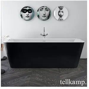 Tellkamp Pura Baignoire rectangulaire en îlot, 0100-285-00-A/CRSW, pas cher
