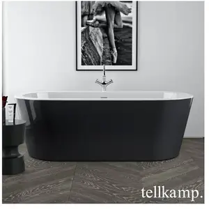 Tellkamp Solitär Baignoire balnéo ovale en îlot, W100-282-00-A/CRSW,