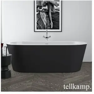 Tellkamp Solitär Baignoire ovale en îlot, 0100-282-00-A/CRWMEB,