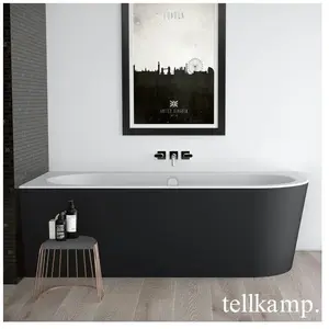 Tellkamp Pio Baignoire d angle, avec habillage, 0100-077-S0-R-A/WMWMEB...