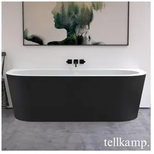 Tellkamp Solitär Wall Baignoire murale avec habillage, 0100-077-00-AUF... pas cher