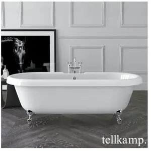 Tellkamp Antiqua Baignoire ovale en îlot, 0100-062-00-02-C/CR, pas cher