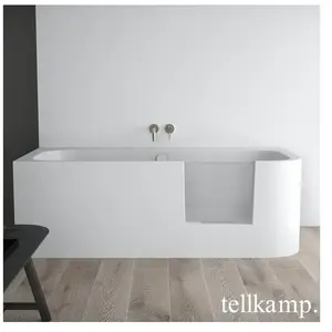 Tellkamp Salida Baignoire pour petits espaces, avec zone de douche et ...
