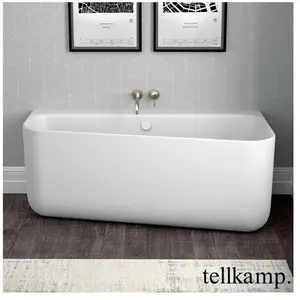Tellkamp Koeko Baignoire murale avec habillage, 0100-040-00-AUF/WMWM,