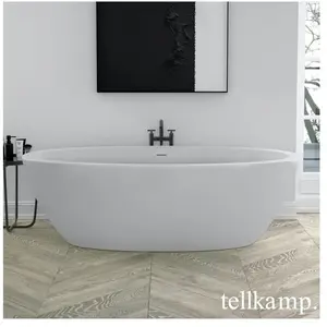 Tellkamp Space Baignoire ovale en îlot, 0100-288-00-A/CRWM,