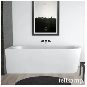 Tellkamp Pio Baignoire balnéo d angle avec habillage, W100-277-S0-R-A/...