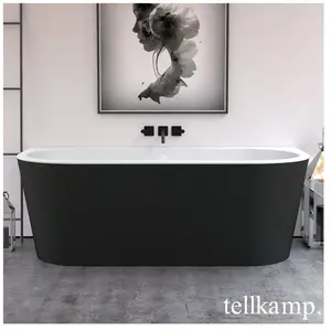 Tellkamp Solitär Wall Baignoire murale avec habillage, 0100-055-00-AUF...