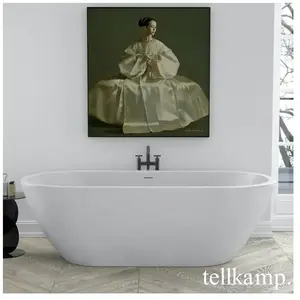 Tellkamp Cosmic Baignoire ovale en îlot, 0100-287-0B-A/WMWM,
