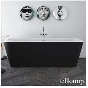 Tellkamp Pura Baignoire rectangulaire en îlot, 0100-285-00-A/CRWMEB,