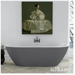 Tellkamp Cosmic Baignoire ovale en îlot, 0100-287-00-A/CRWMCM,