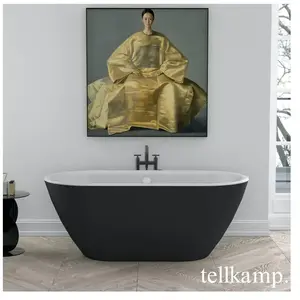 Tellkamp Cosmic Baignoire ovale en îlot, 0100-057-00-AUF/WMWMEB,