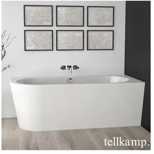 Tellkamp Pio Baignoire d’angle, avec habillage, 0100-055-SB-L-AUF/CR, pas cher