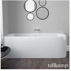 Tellkamp Thela Baignoire balnéo d angle avec habillage, W100-048-SB-A/...