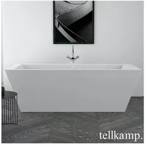 Tellkamp Base Baignoire rectangulaire en îlot, 0100-068-00-A/WG,