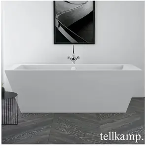 Tellkamp Base Baignoire rectangulaire en îlot, 0100-068-00-AUF/WMWM,