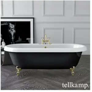 Tellkamp Antiqua Baignoire ovale en îlot, 0100-062-00-01-C/MESW, pas cher