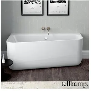 Tellkamp Koeko Baignoire murale avec habillage, 0100-041-00-A/WG,