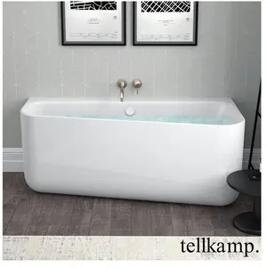 Tellkamp Koeko Baignoire balnéo murale avec habillage, W100-040-00-AUF...