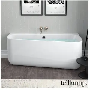 Tellkamp Koeko Baignoire balnéo murale avec habillage, W100-040-S0-AUF...