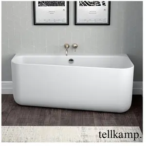 Tellkamp Koeko Baignoire murale avec habillage, 0100-040-00-A/CRWM, pas cher