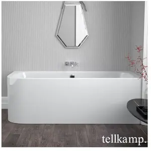 Tellkamp Thela Baignoire balnéo d angle avec habillage, W100-047-SB-AU...